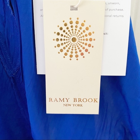 Ramy Brook Blue Embellished Dress - Picture 7 of 16